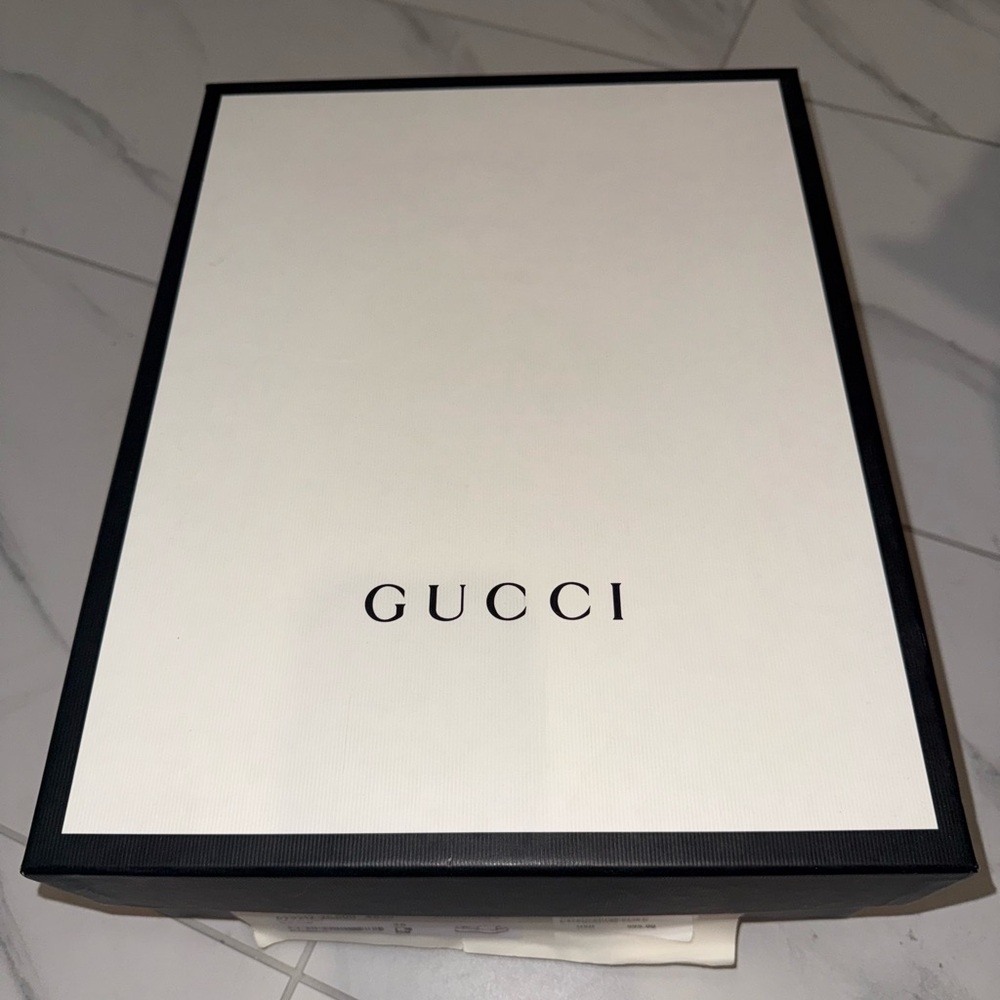 Gucci Denim Blue Women's Slide Sandals - Picture 6 of 7